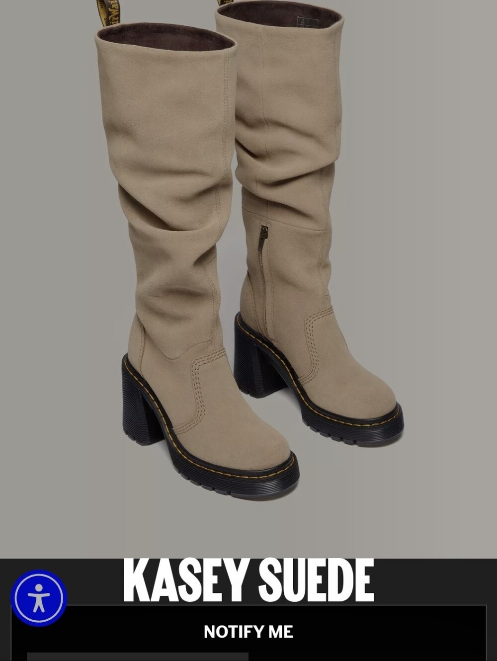 Dr. Martens Kasey Suede Boots - Picture 5 of 6